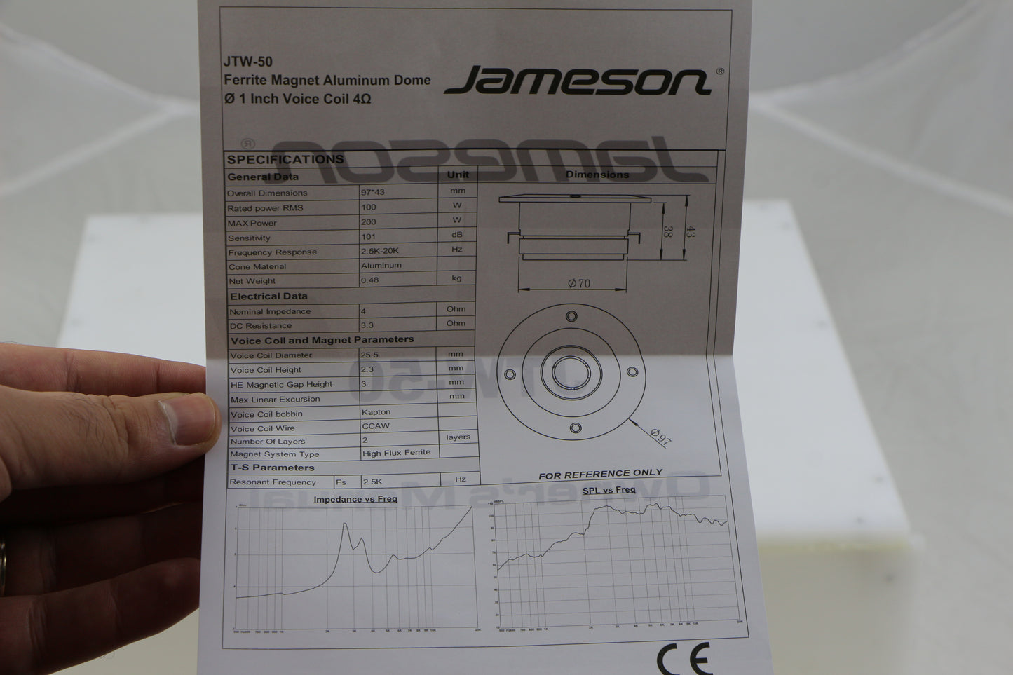 JAMESON JTW-50